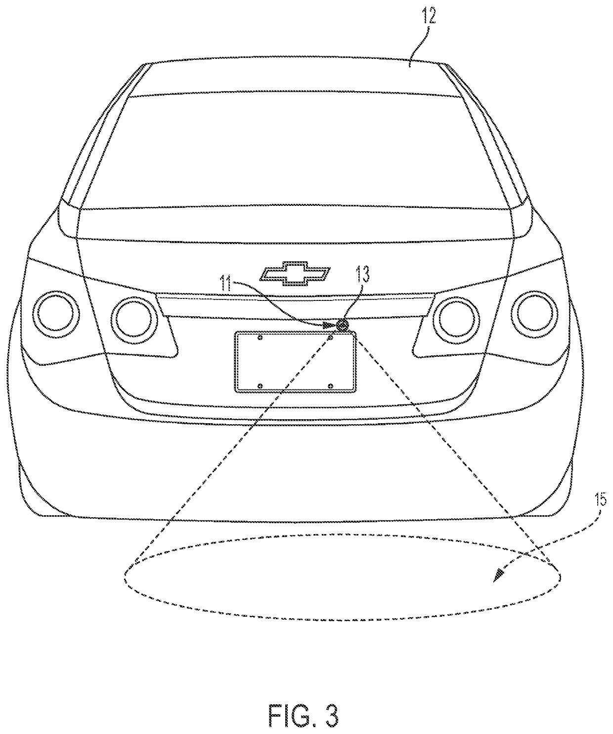 System and method to identify backup camera vision impairment