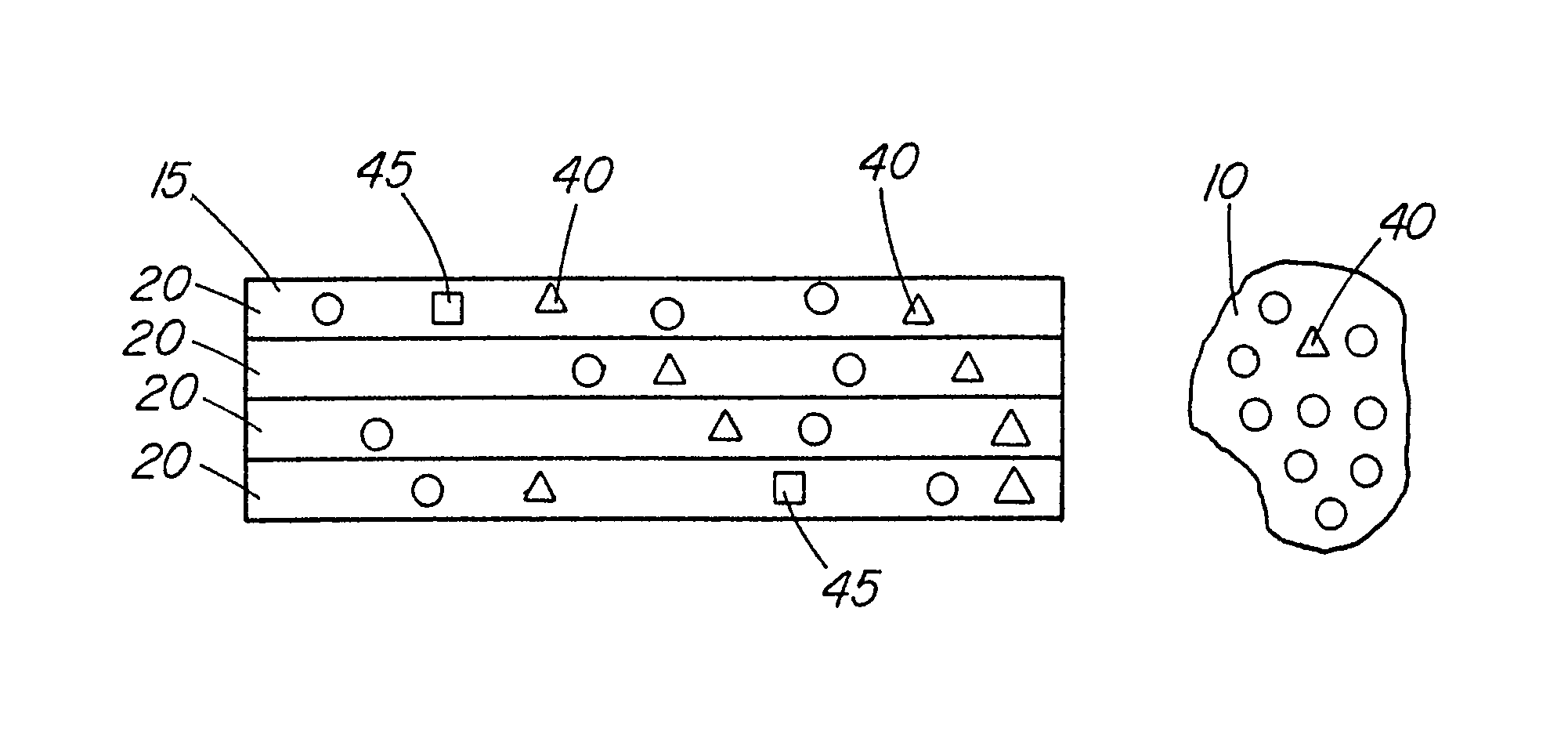 Multi-formed collagenous biomaterial medical device