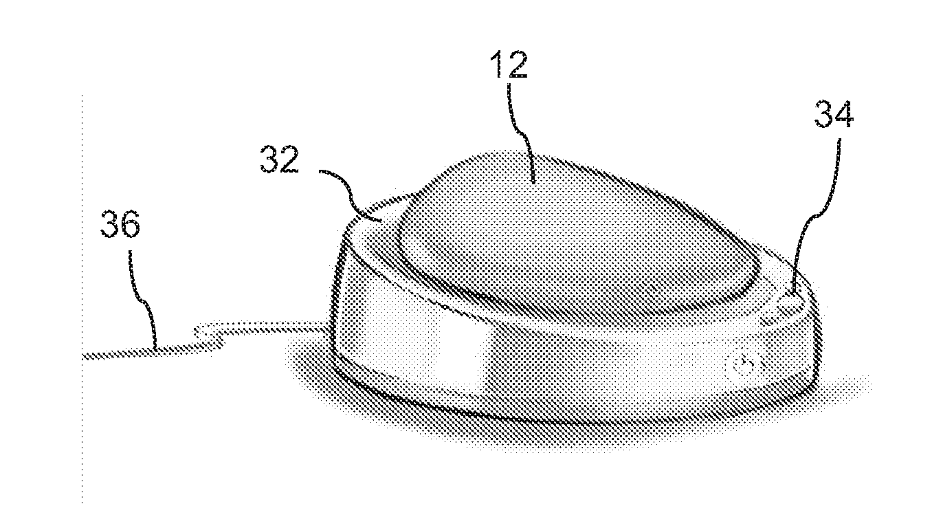 Breath pacing device and method for packing the respiratory activity of a subject