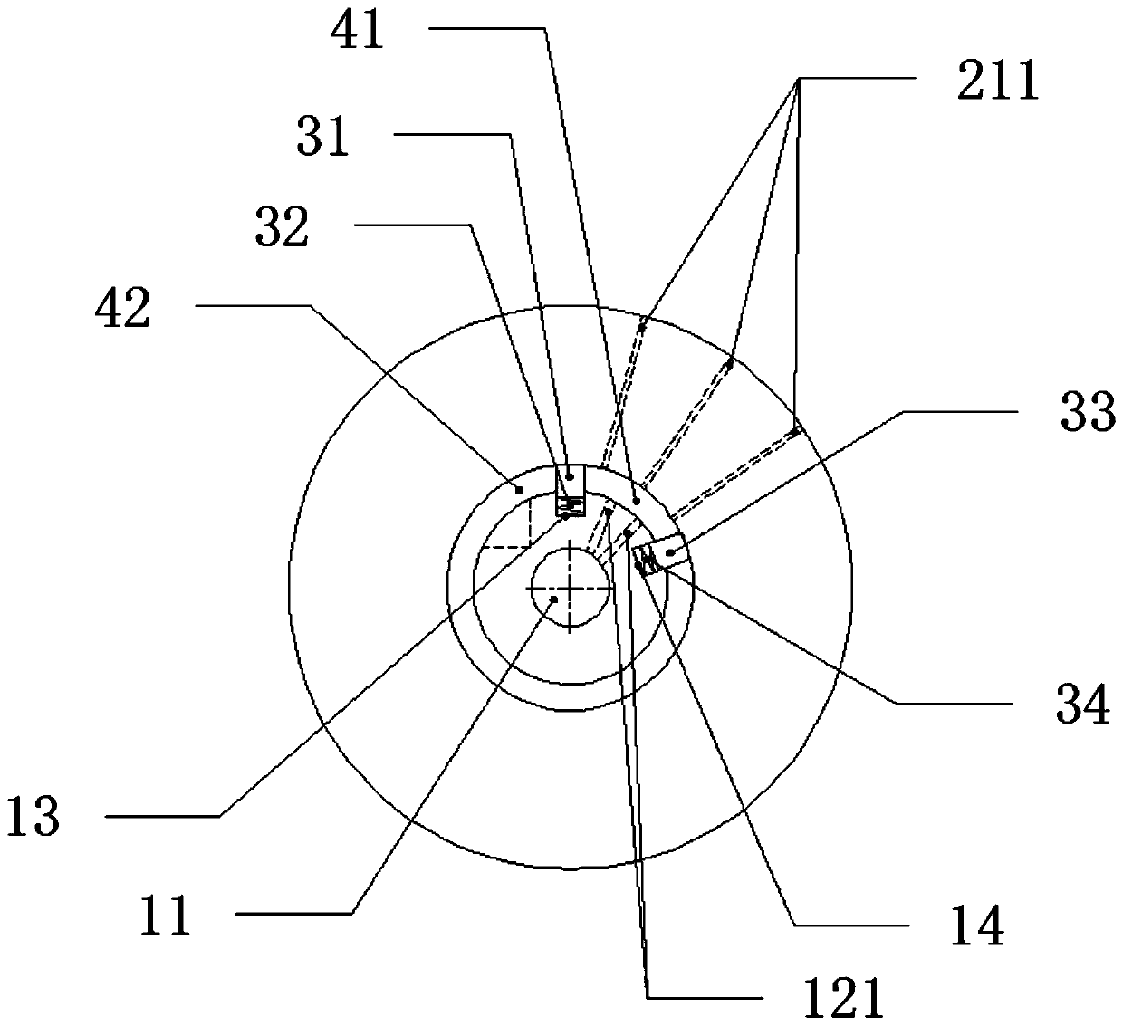 Vacuum adsorption roller used for folding machine