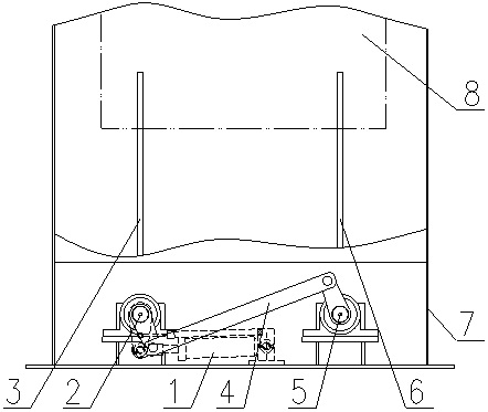 Distributing mechanism for roller press and high pressure roller mill