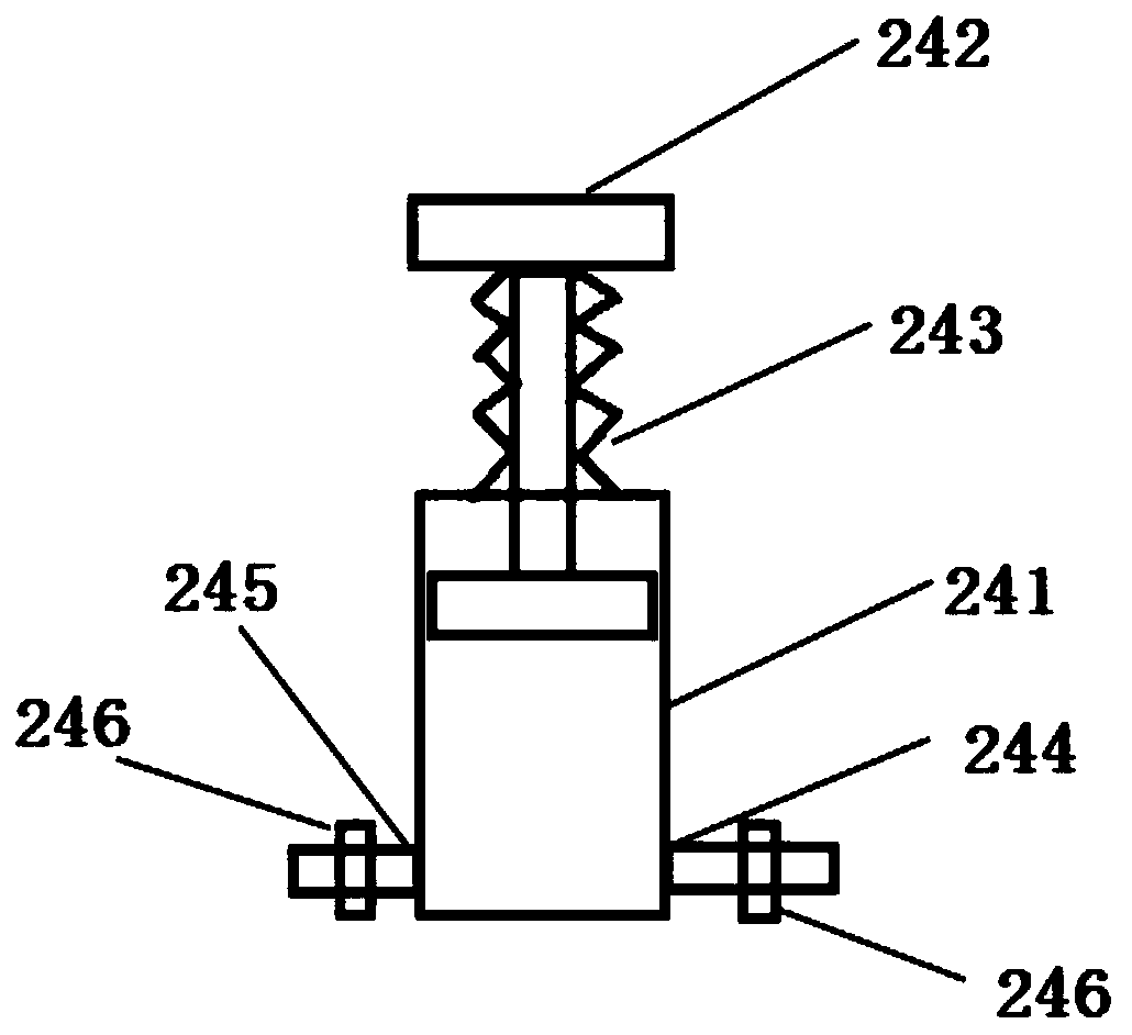 Road air accumulation energy storage and power generation device