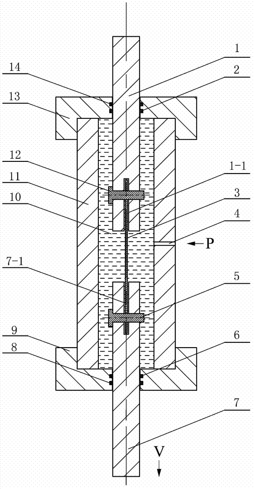 Device and method for testing forming property of sheet material under effect of fluid pressure