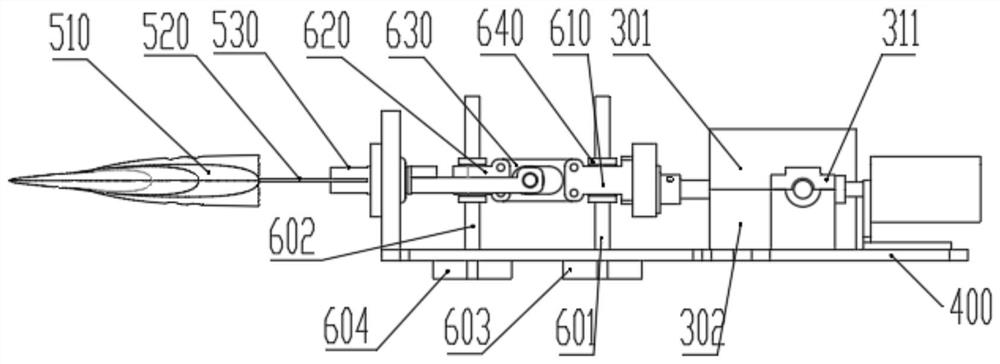 Bionic fishtail dual-drive device and bionic fishtail structure