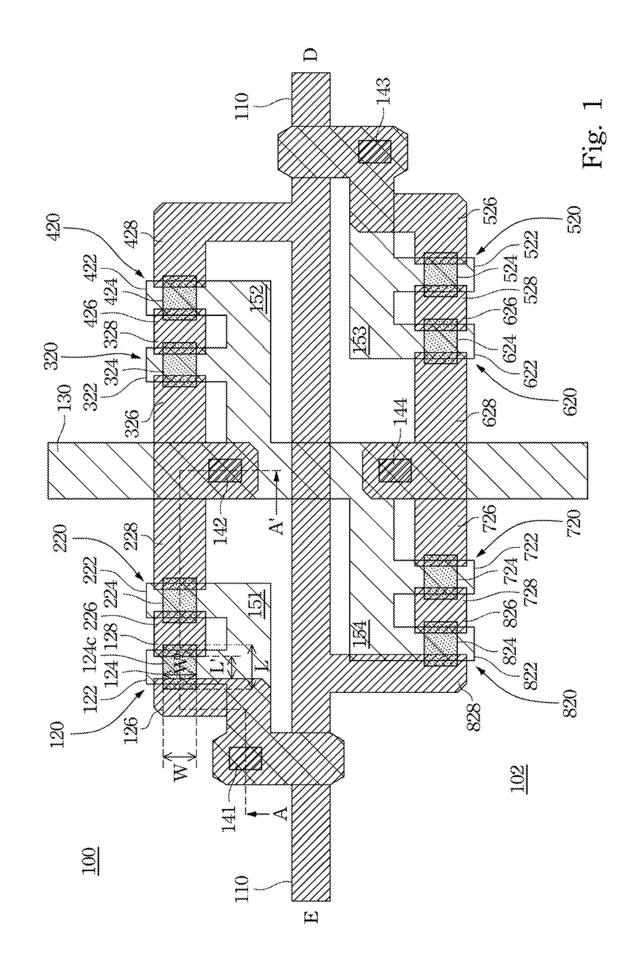 Electrostatic discharge protection structure for an active array substrate