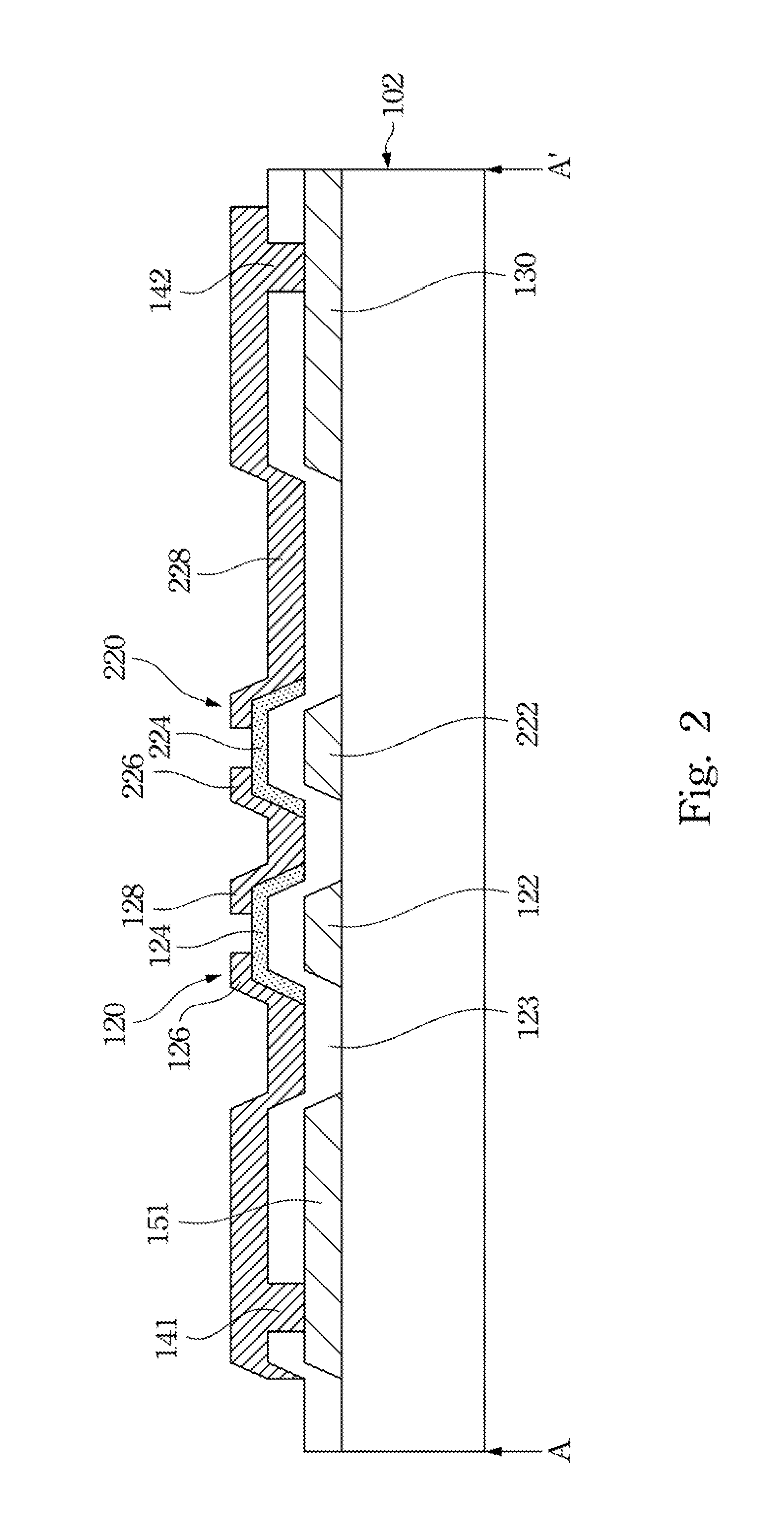 Electrostatic discharge protection structure for an active array substrate