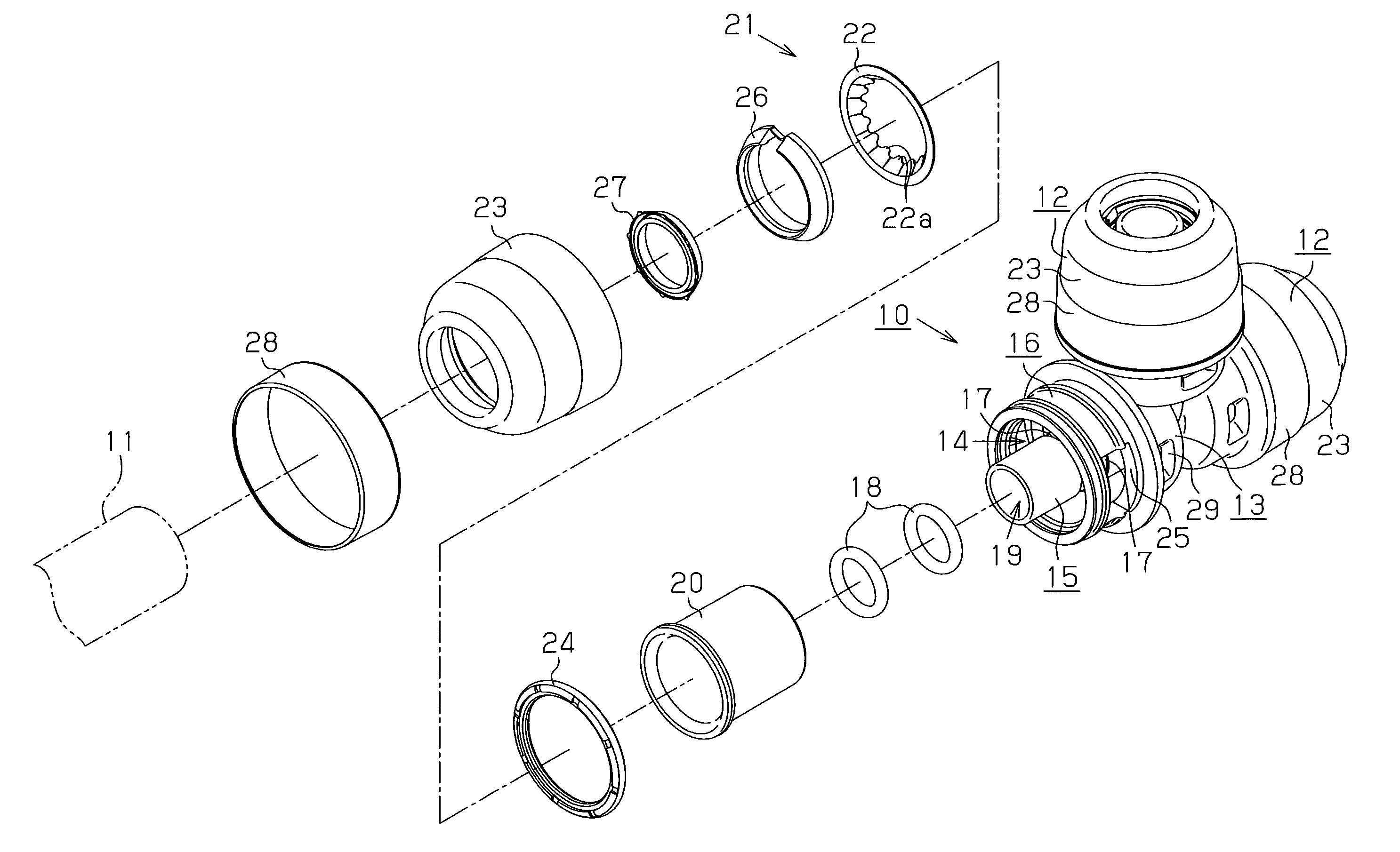 Joint and method for manufacturing joint