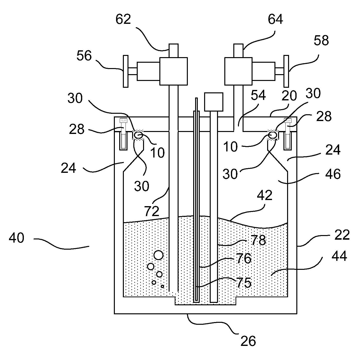 Apparatus and method for delivering vapor phase reagent to a deposition chamber