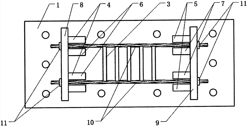 Self-reset soft steel damper and assembling and constructing process