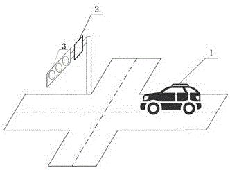 System and method for realizing traffic intersection dispersion through adoption of wireless novel electronic license plate