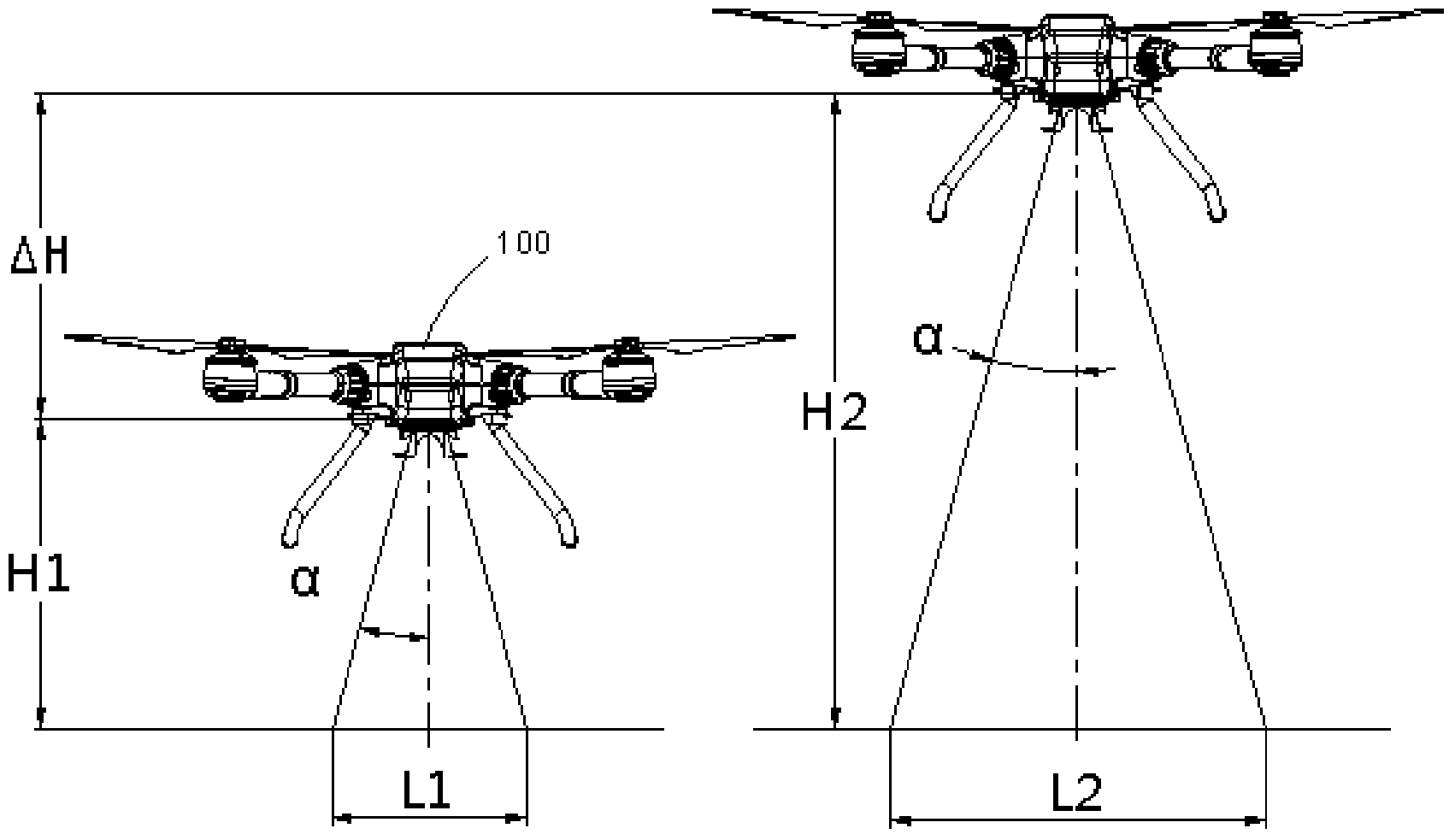 Automatic landing system and method of rotor aircraft