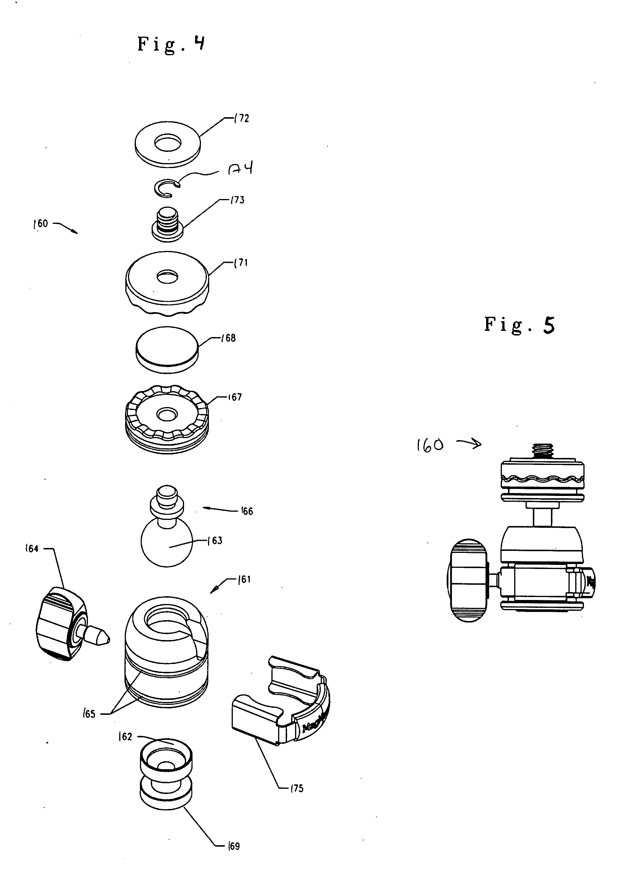 Magnetic-based releasable, adjustable camera or other device mount apparatus