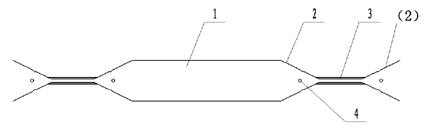 Joint device capable of meeting two-way transmission requirement of digital television