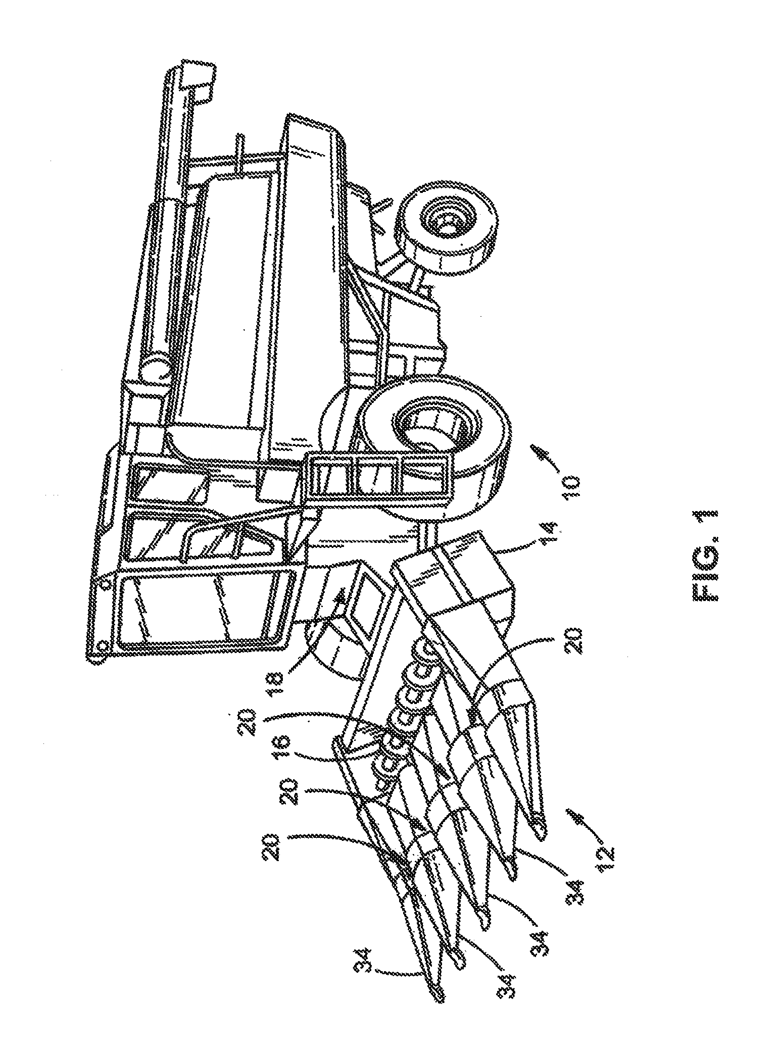 Adjustable row unit deck plate for a header of an agricultural harvester
