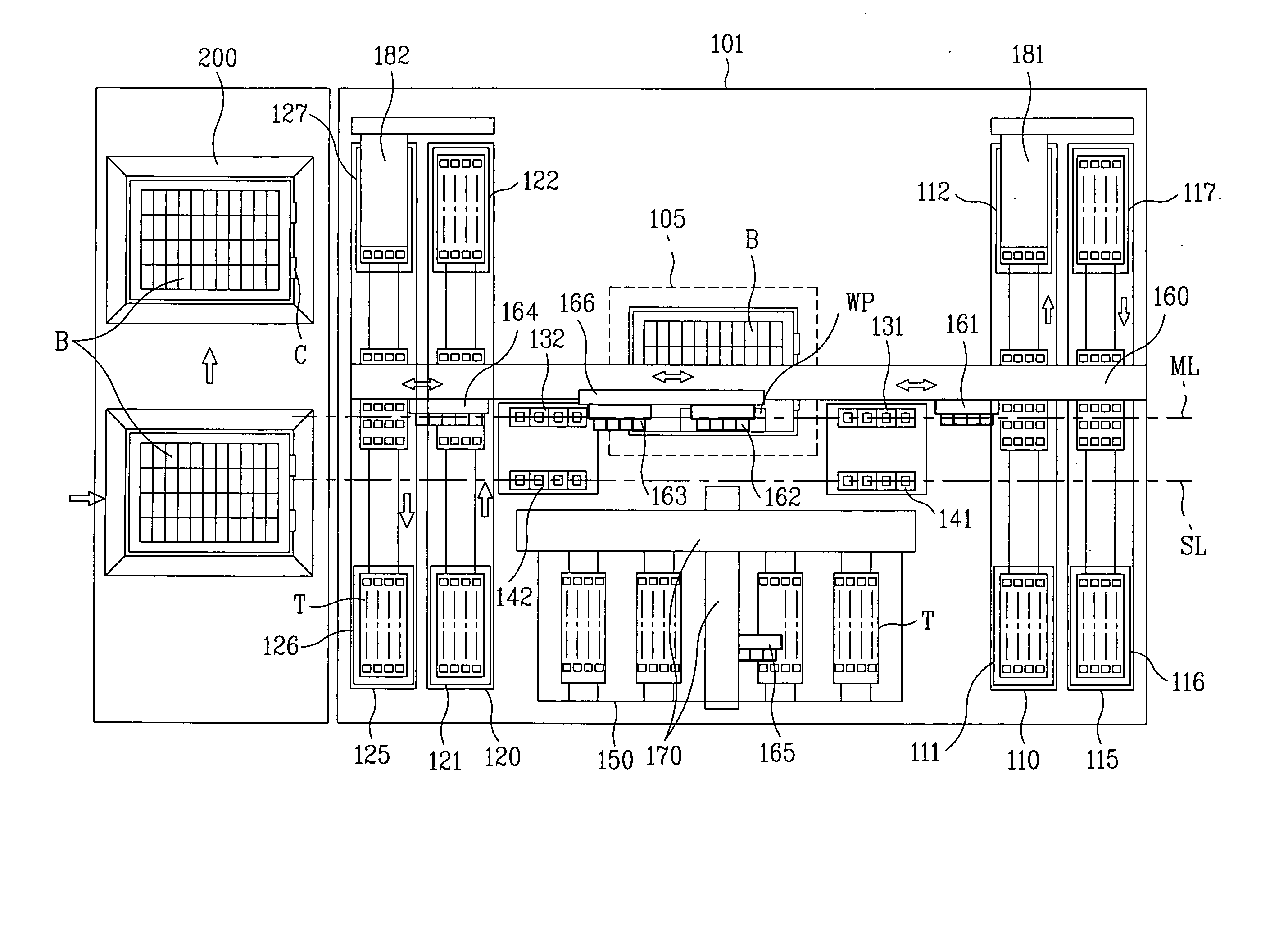 Sorting handler for burn-in tester