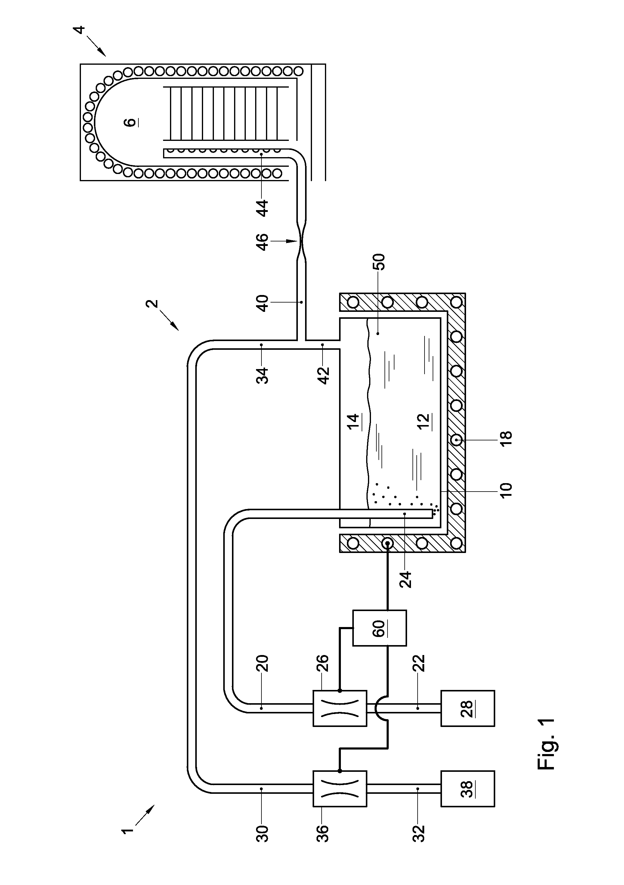 Bubbler assembly and method for vapor flow control