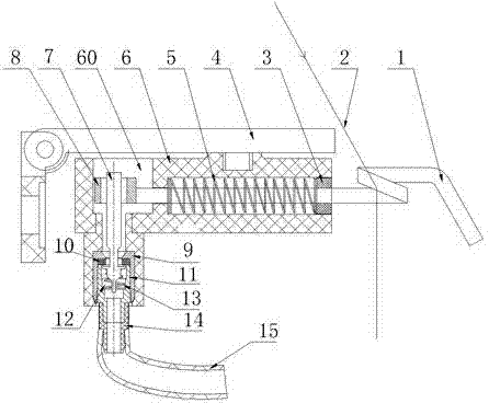 Broken yarn processing device of ring spinner