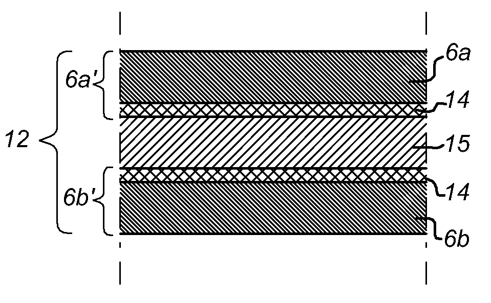 Method for manufacturing a multi-layer stack structure with improved wvtr barrier  property