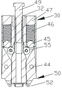 Forming jig for chip frame pin