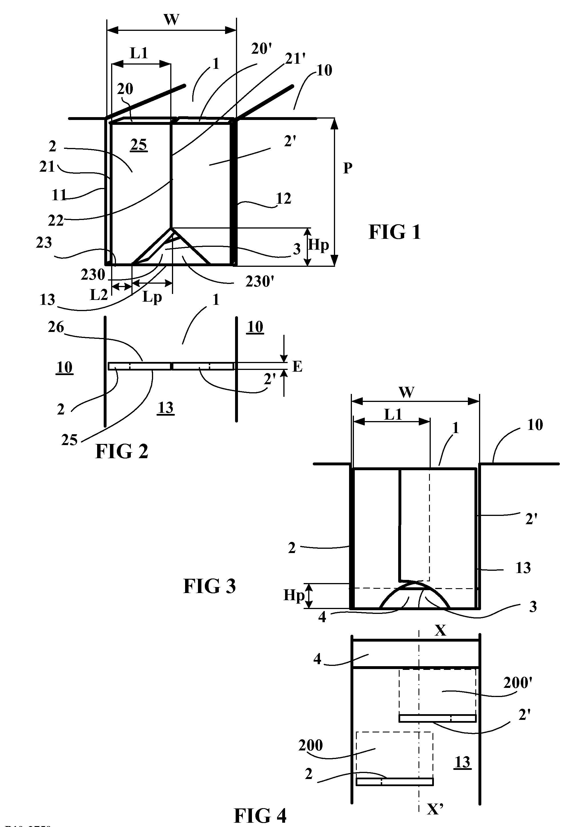 Noise-reducing device for a tire