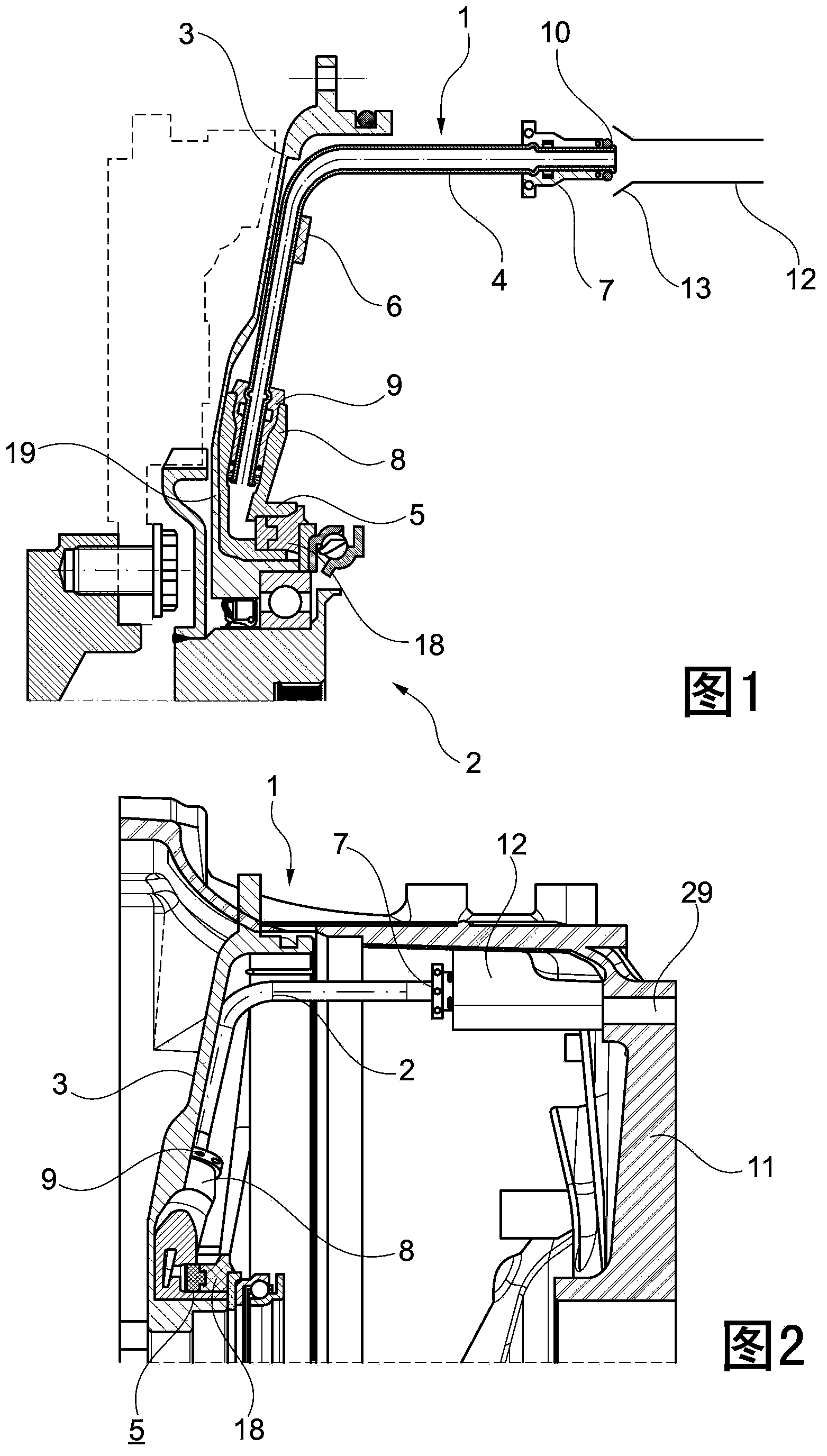 Pre-assembled structure assembly with friction clutch, corresponding transmission housing and corresponding motor vehicle