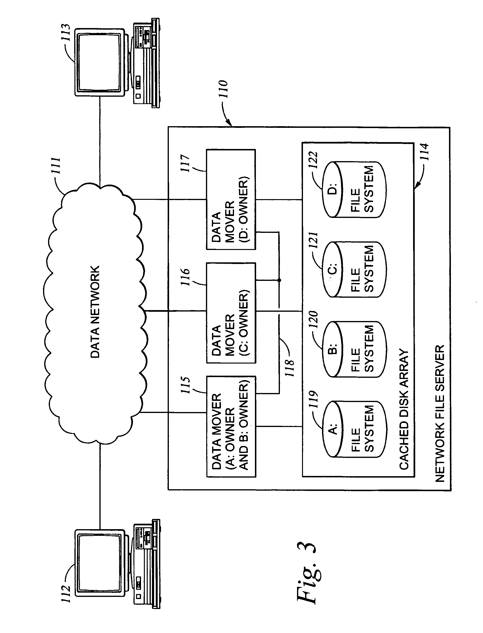 Delegation of metadata management in a storage system by leasing of free file system blocks from a file system owner