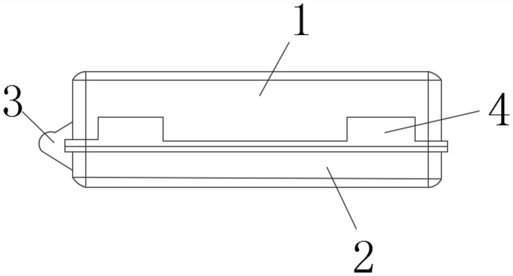 A wall-mounted optical fiber distribution box with cable management structure