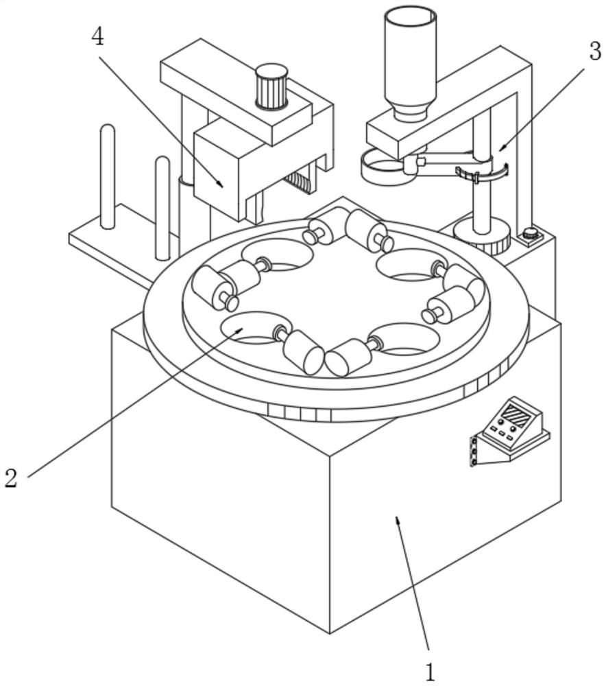 Filling equipment for health care product processing and filling method thereof
