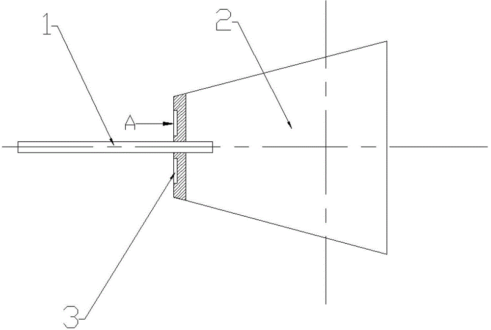 A kind of injection pre-combustion flameless burner