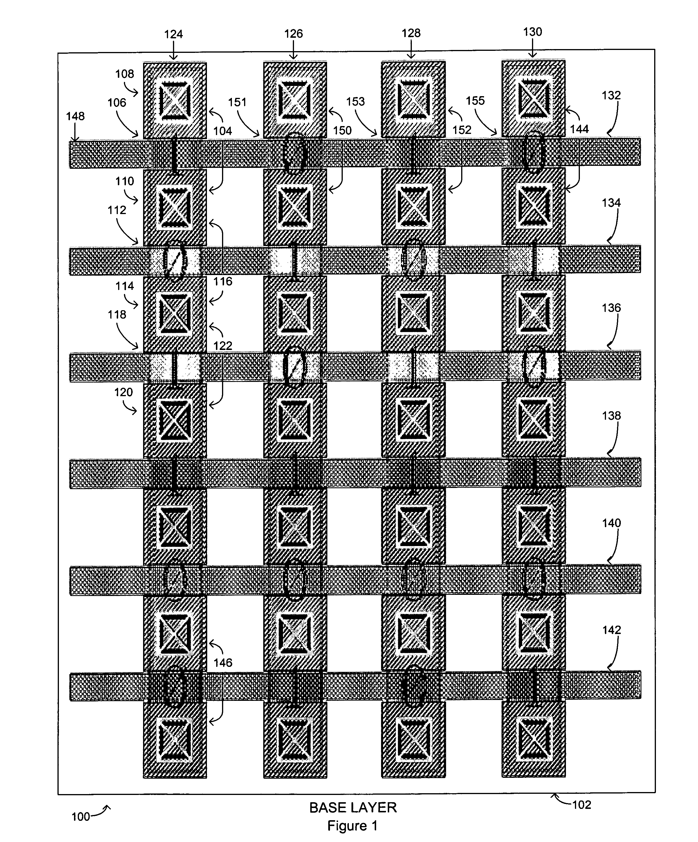 Methods and apparatuses for a ROM memory array having a virtually grounded line