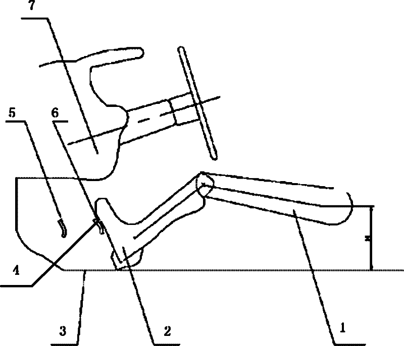 Adjustable clutch pedal mechanism