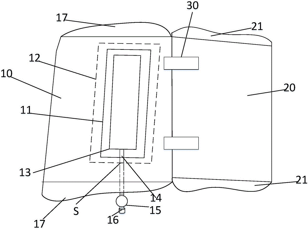 Carotid artery area operative incision compression haemostat