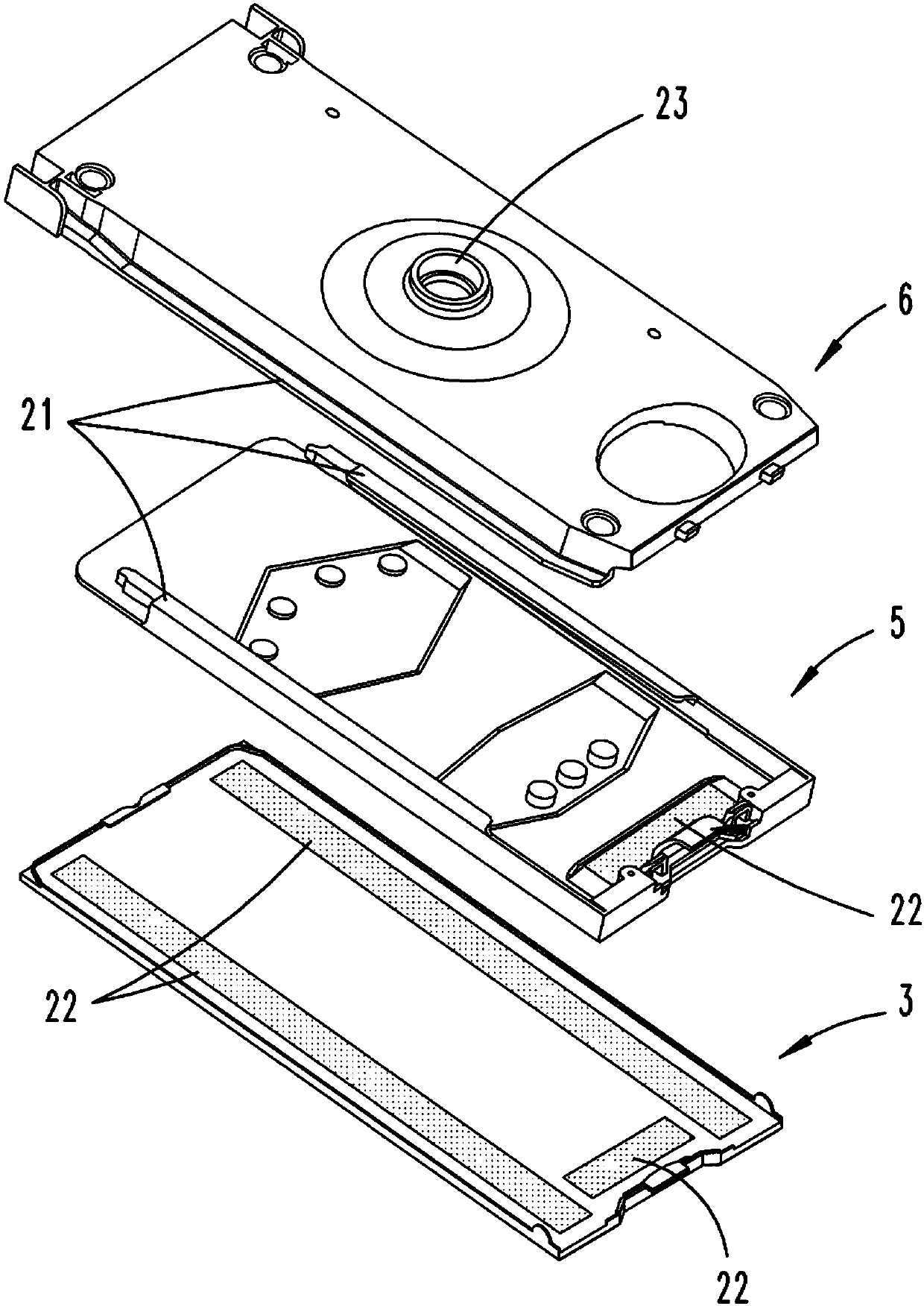 Cleaning device with detection device