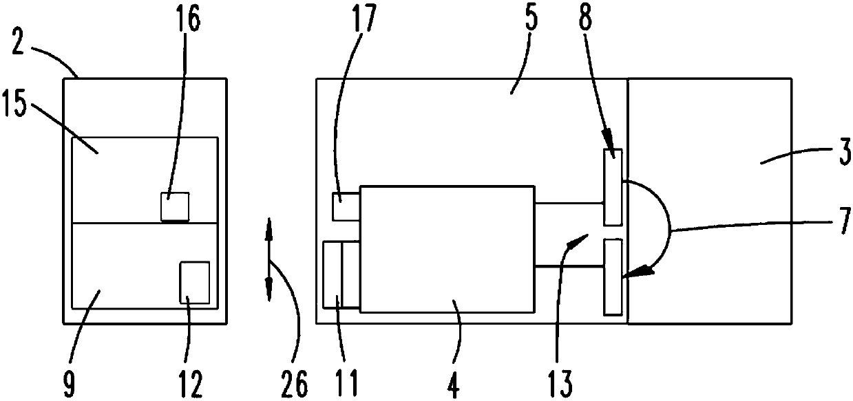 Cleaning device with detection device