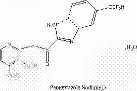 Preparation method of pantoprazole sodium
