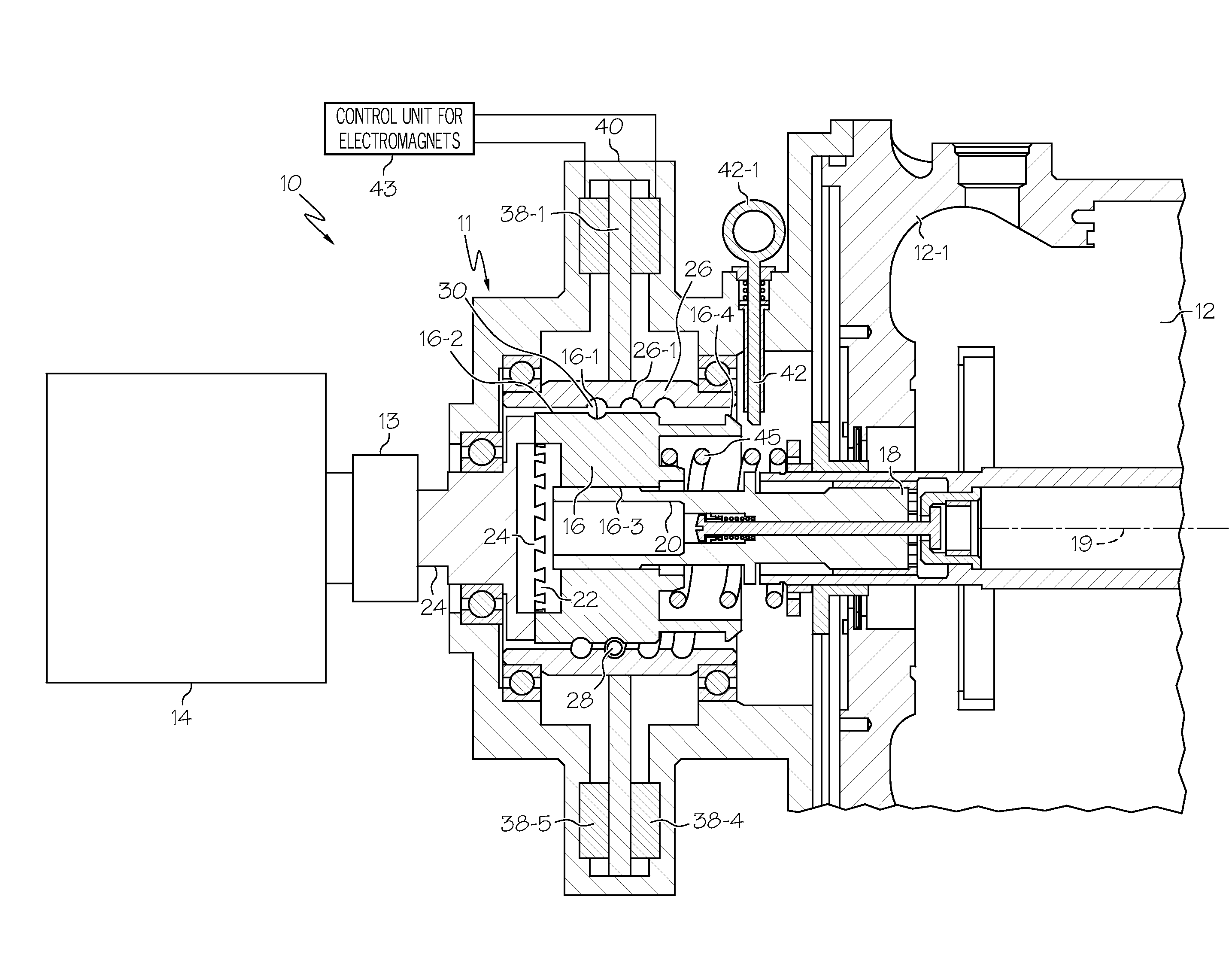 Application of eddy current braking system for use in a gearbox/generator mechanical disconnect
