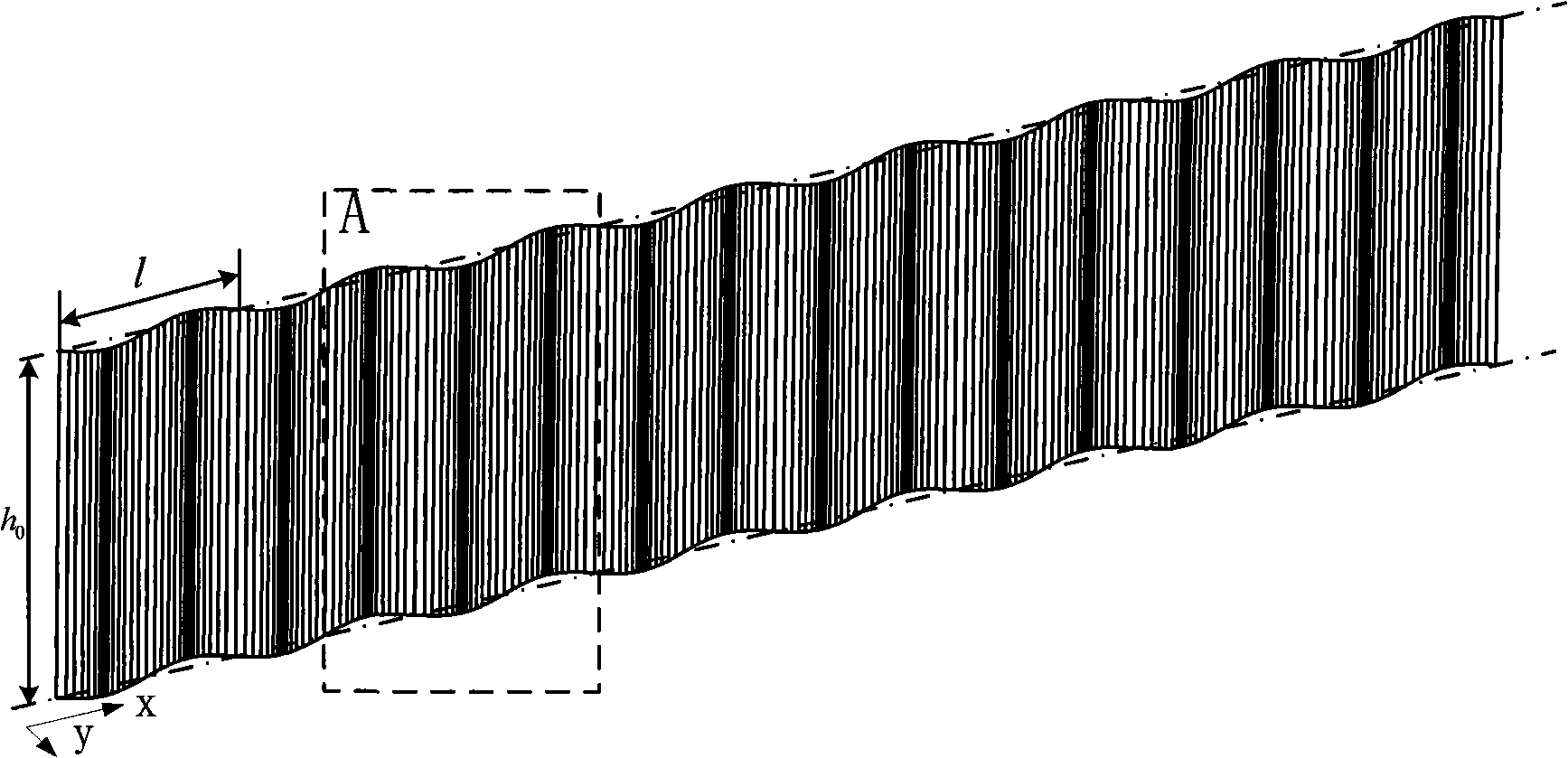 Computer-assisted forming method of steel arch with wave webs