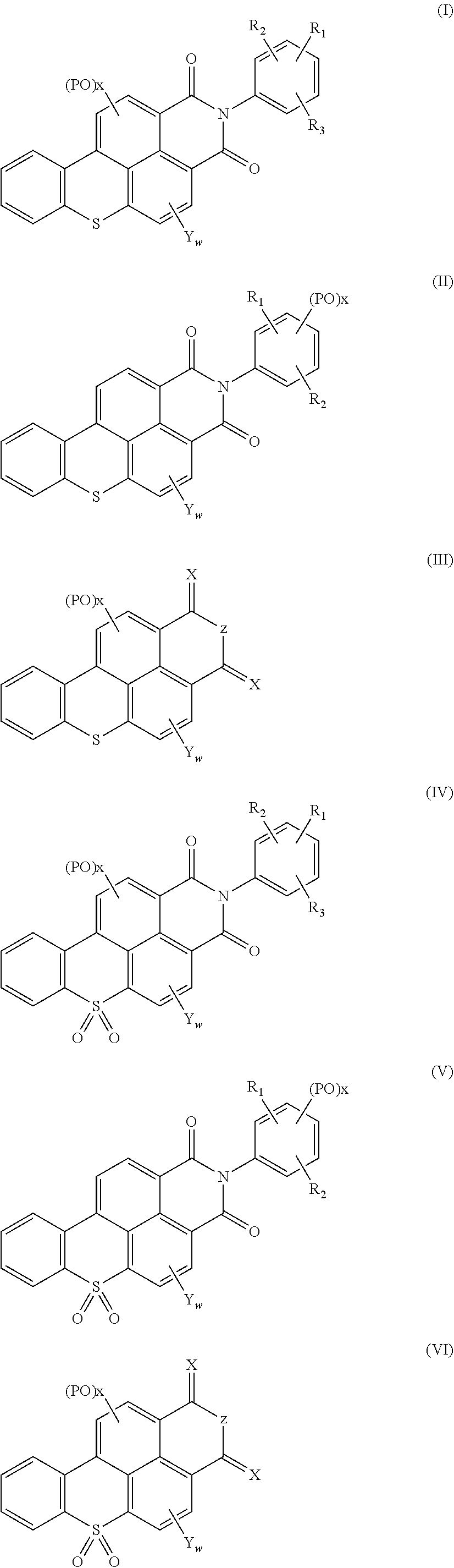 Polycyclic aromatic hydrocarbon compounds containing an S atom or S(═O)<sub>2 </sub>group in their basic structure