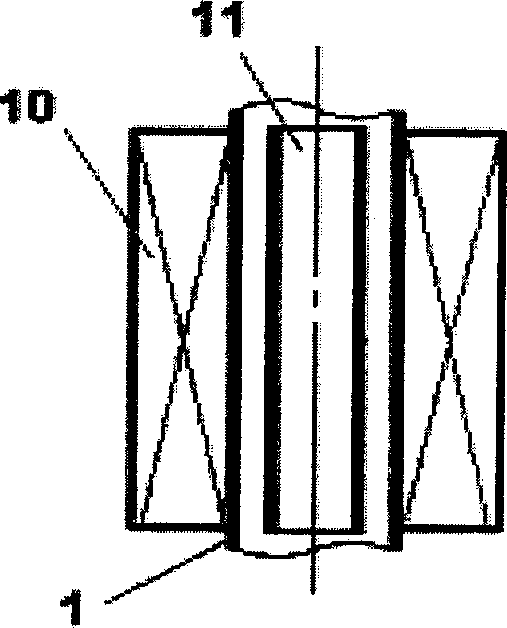 Method for transforming energy and vortex tube for carrying out said method