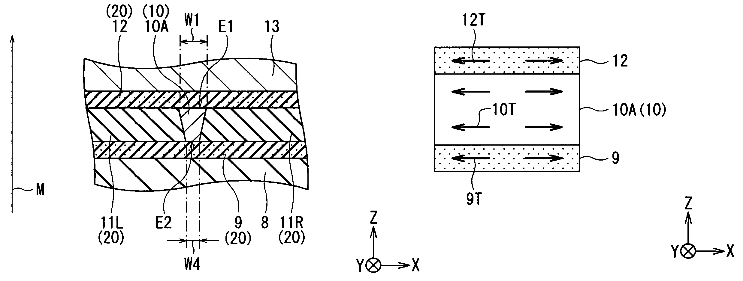 Perpendicular magnetic recording head utilizing tensile stress to optimize magnetic pole layer domain structure