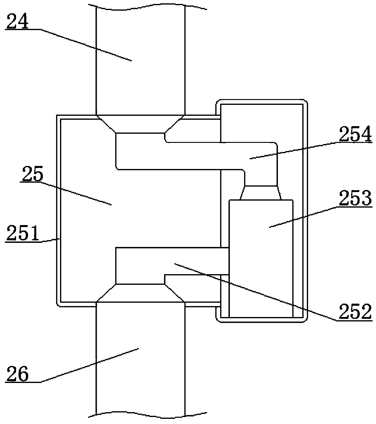 Coal mine operation ventilation device