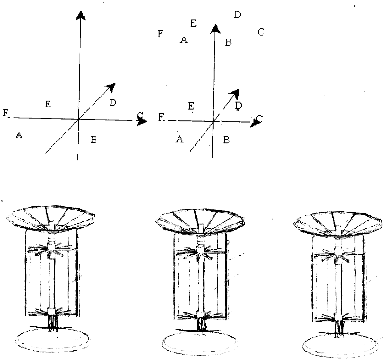 Vertical agricultural hydrogen water mist cultivation technology of intelligent rotating tower column drum combination