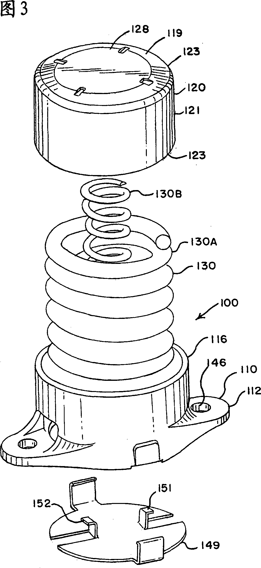 Constant contact side bearing