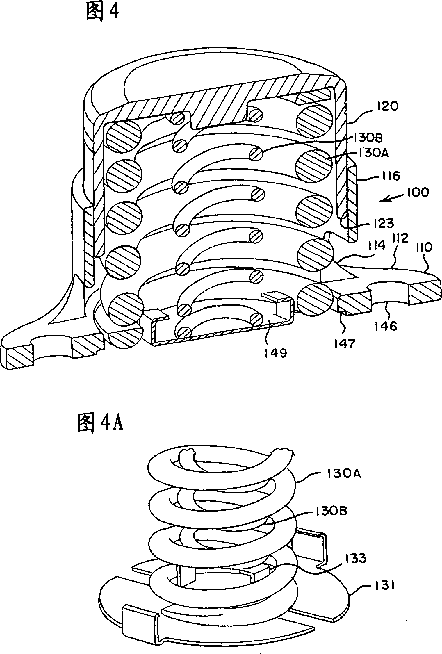 Constant contact side bearing
