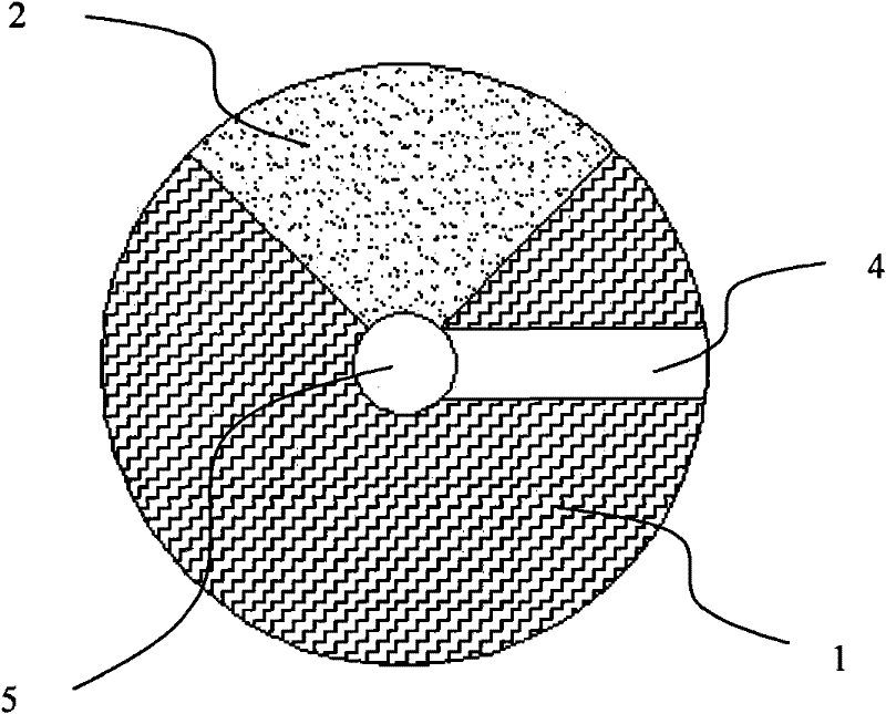 Yarn and fabric with uneven fiber distribution and preparation method thereof