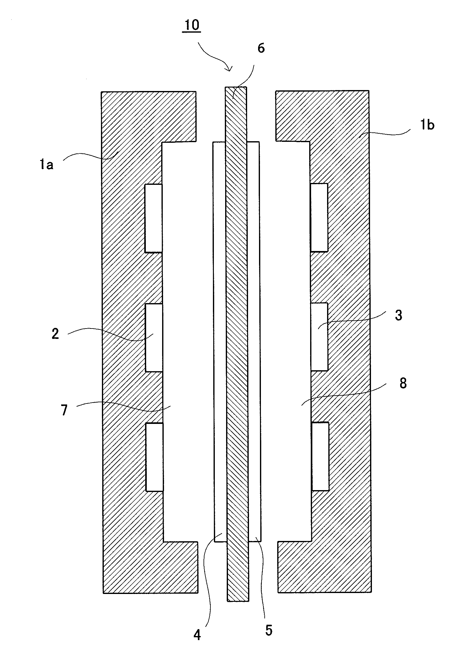 Diaphragm for direct liquid fuel cell and method for producing the same