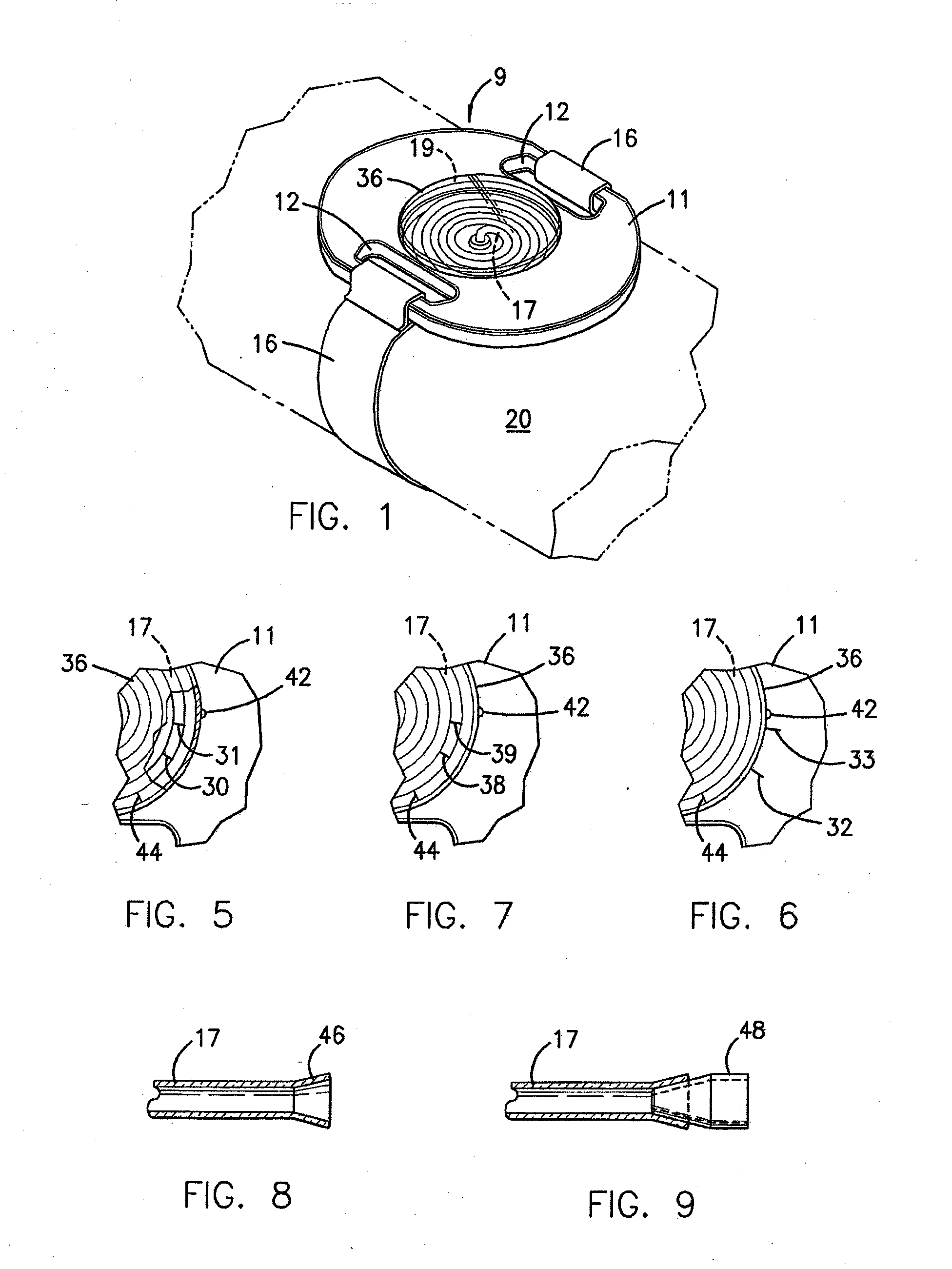 Sweat collecting device