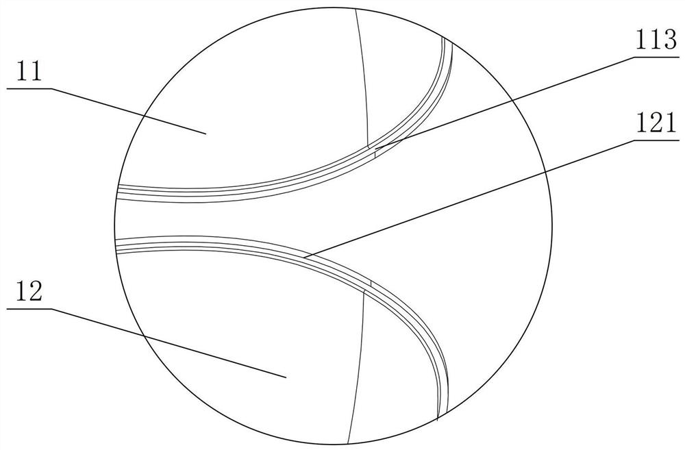 A manufacturing process of a double-layer special-shaped flat pot