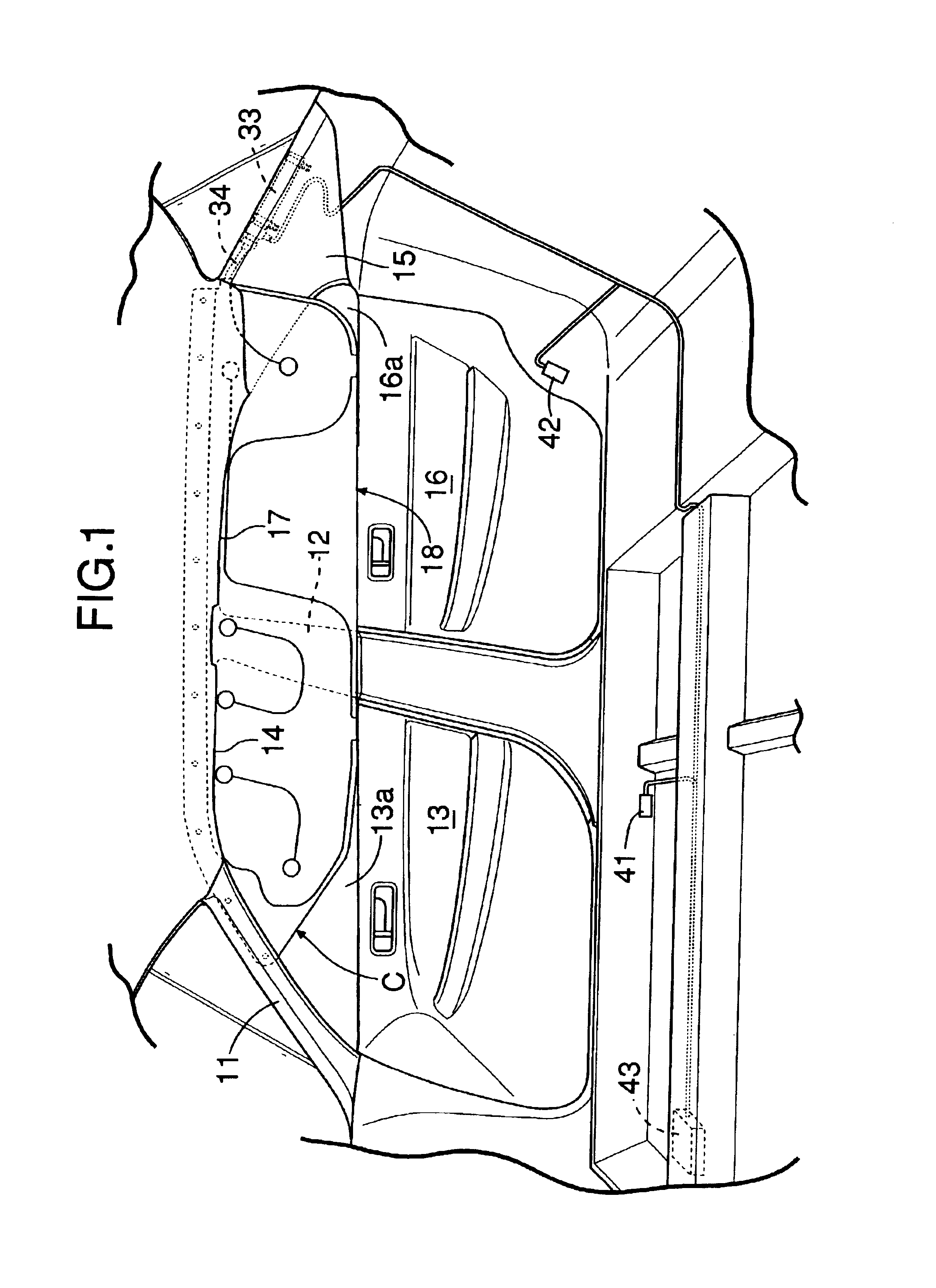 Occupant restraint system including side airbag with vent hole