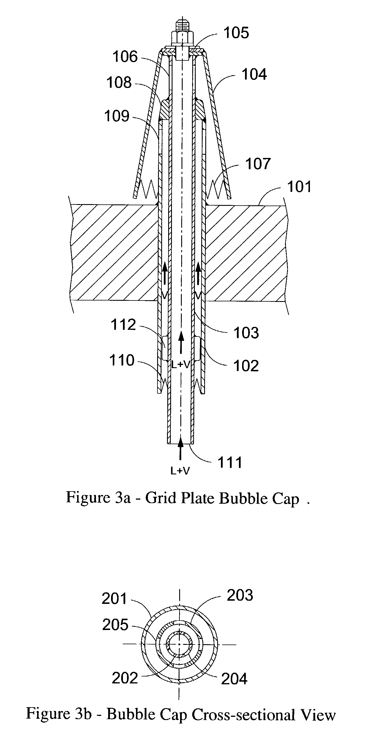 Apparatus for hydrocracking and /or hydrogenating fossil fuels